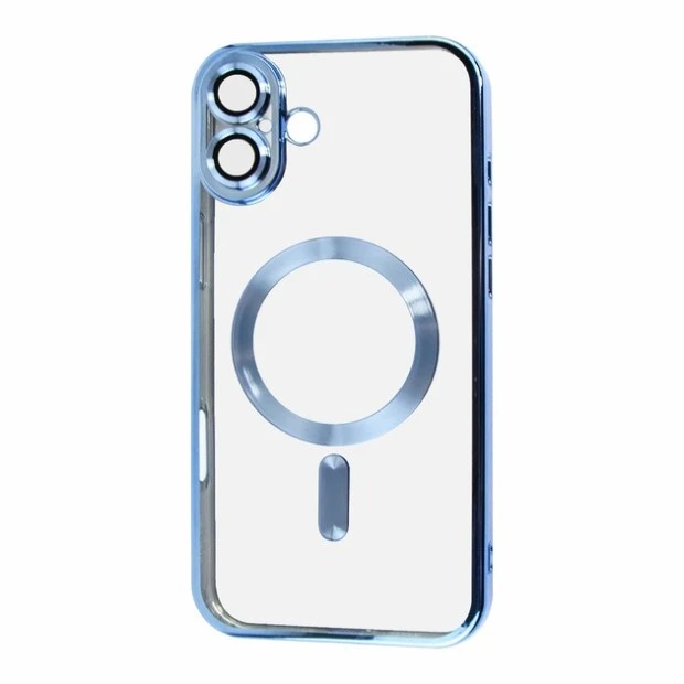 Чехол UMKU Shining with MagSafe Apple iPhone 16 Plus (Sierra Blue)