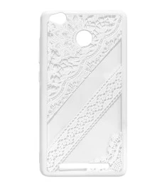 Силикон Pattern Xiaomi Redmi 3s / 3 Pro (Белый)