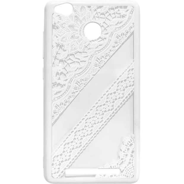 Силиконовый чехол Pattern Xiaomi Redmi 3s / 3 Pro (Белый)