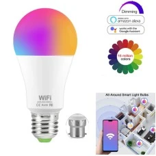 Светодиодная умная лампа Tuya E27 LED RGB Wi-Fi Bluetooth