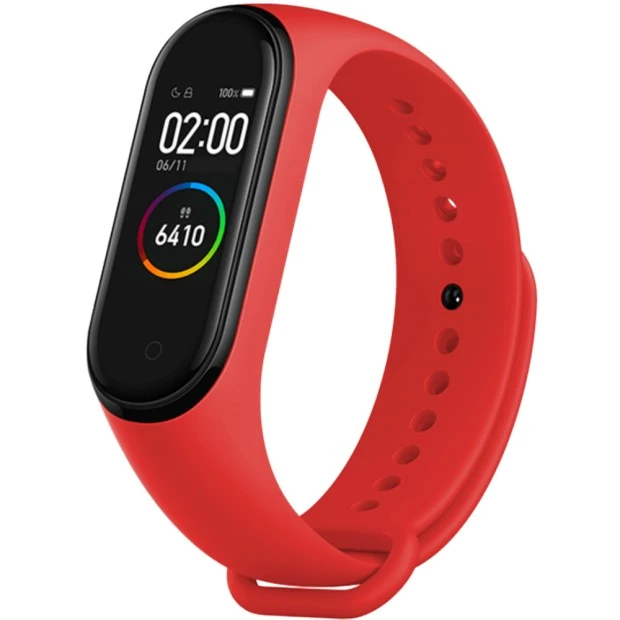 Ремінець Original Design Xiaomi Mi Band 3  /  Mi Band 4 (48) Червоний