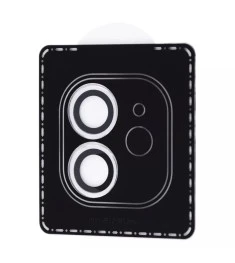 Захисне скло на камеру Metal Gorilla Apple iPhone 11  /  12  /  12 mini (Срібляс..
