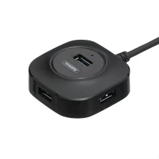 Переходник USB HUB Remax RU-U8 Fonye (4 USB, MicroUSB)