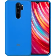 Силикон Original Case Xiaomi Redmi Note 8 Pro (Синий)