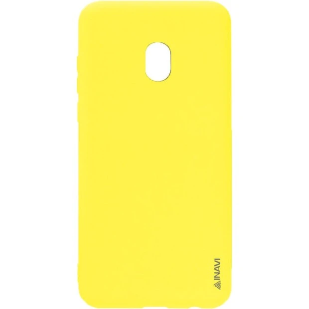 Силиконовый чехол iNavi Color Samsung Galaxy J7 (2017) J730 (желтый)