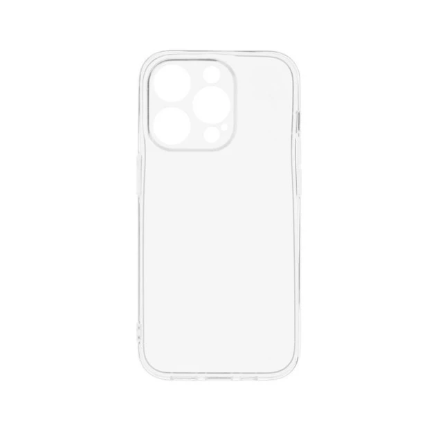Силикон Virgin RoundCam Case Apple iPhone 14 Pro Max (Прозрачный)