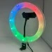 Набір для зйомки LED-лампа RGB RD (20 см) (Чорний) Набір для зйомки LED-лампа RGB RD (20 см) (Чорний)