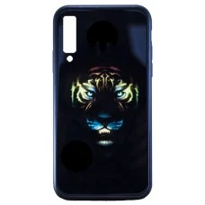 Накладка Luminous Glass Case Samsung A7 (2018) A750 (Tiger)