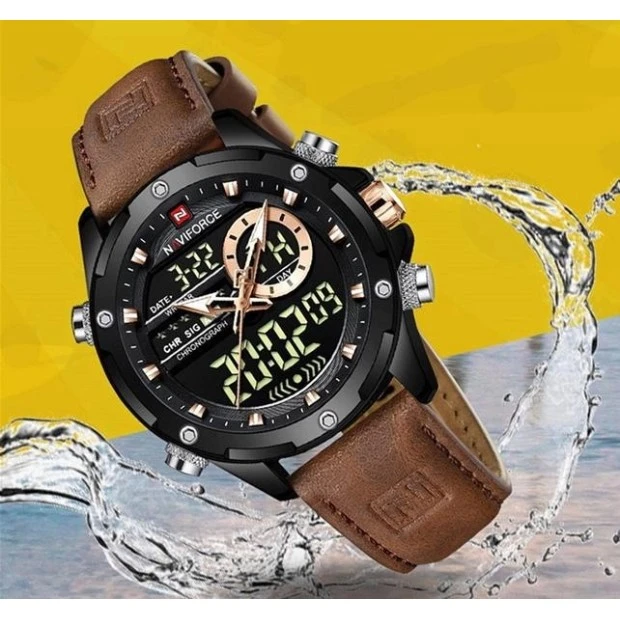 Тактичний чоловічий годинник Naviforce Pride BT