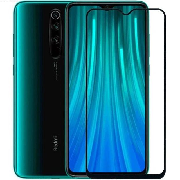 Захисне скло 5D Standard Xiaomi Redmi Note 8 Black