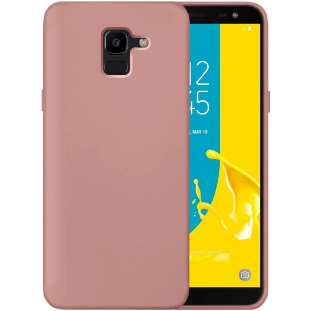Силикон Original 360 Case Samsung Galaxy J6 J600 (Пудровый)