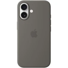 Чехол Silicone Case with MagSafe Apple iPhone 16 (Stone Gray)