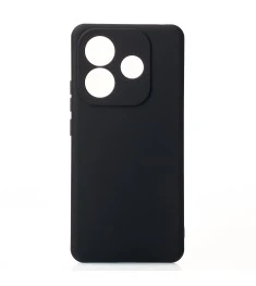 Силіконовий чохол Original Xiaomi Redmi Note 14 (ShutCam) (Чорний)