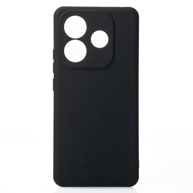 Силіконовий чохол Original Xiaomi Redmi Note 14 (ShutCam) (Чорний)