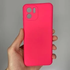 Силикон Original 360 Case Logo Xiaomi Redmi A2 / A1 (ShutCam) (Малиновый)