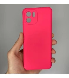 Силікон Original 360 Чохол Лого Xiaomi Redmi A2  /  A1 (ShutCam) (Малиновий)