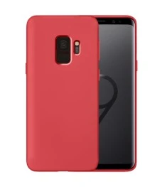 Силіконовий Оригінальний 360 Чохол для Samsung Galaxy S9 (Полуничний)