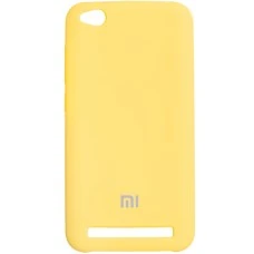 Силиконовый чехол Original Case Xiaomi Redmi 5a (Жёлтый)