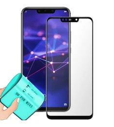 Защитное стекло 5D Ceramic Huawei Mate 20 Lite Black