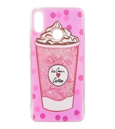 Силикон Liquid Fashion Huawei P Smart Plus / Nova 3i (Coffee)