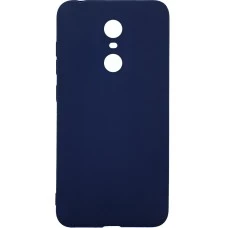 Силикон iNavi Color Xiaomi Redmi 5 Plus (темно-синий)