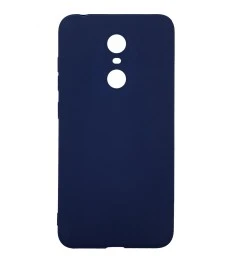 Силикон iNavi Color Xiaomi Redmi 5 Plus (темно-синий)