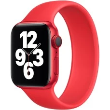 Ремешок Silicone Apple Watch Solo Loop (S) 42 / 44 mm (Red)