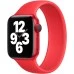 Apple Watch Solo Loop Силіконовий Ремінець (S) 42  /  44 мм (Червоний)