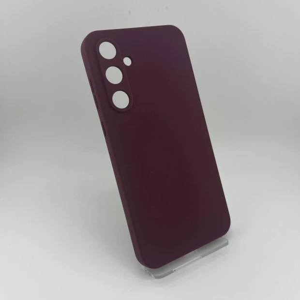 Силіконовий чохол Original Samsung Galaxy A55 (ShutCam) (Бордовий)