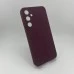 Силіконовий чохол Original Samsung Galaxy A55 (ShutCam) (Бордовий)