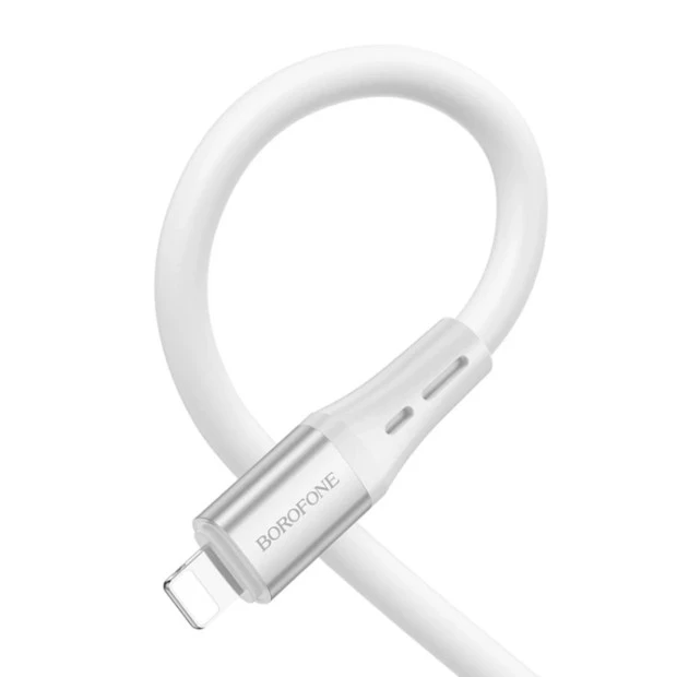 USB-кабель Borofone BX88 PD (Type-C - Lightning) (Білий)