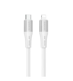 USB-кабель Borofone BX88 PD (Type-C - Lightning) (Білий)