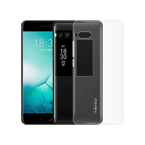 Силиконовый чехол WS Meizu Pro 7 Plus (прозрачный)