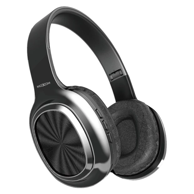 Наушники-гарнитура Moxom MX-WL26 Bluetooth (Накладные) (Чёрный)