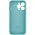 Силіконовий чохол Original RoundCam Case для Apple iPhone 13 Pro (49) Аквамарин. Силіконовий чохол Original RoundCam Case для Apple iPhone 13 Pro (49) Аквамарин.