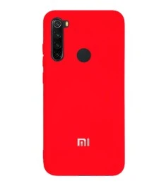 Силикон Original Case (HQ) Xiaomi Redmi Note 8 (Красный)