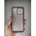 Силіконовий оригінальний чохол круглої форми для Apple iPhone 15 Pro Max (28) Brinjal.