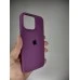 Силіконовий оригінальний чохол круглої форми для Apple iPhone 15 Pro Max (28) Brinjal.