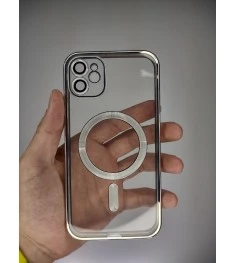 Чохол UMKU Shining з MagSafe для Apple iPhone 11 (Сріблястий)