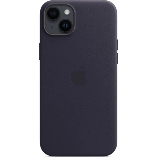 Чохол WAVE Premium Leather Edition з MagSafe для iPhone 14 (Ink)