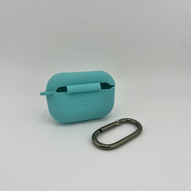 Чехол для наушников Full Silicone Case Apple AirPods Pro 2 (23) (Sea Blue)