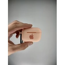 Футляр для наушников Slim Case Logo Apple AirPods Pro 2 (Grapefruit)