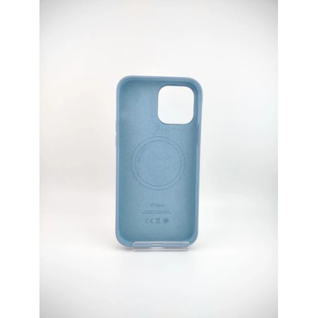 Силіконовий чохол з MagSafe для Apple iPhone 13 Pro Max (Blue Fog)