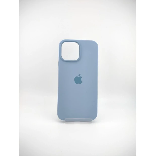 Силіконовий чохол з MagSafe для Apple iPhone 13 Pro Max (Blue Fog)