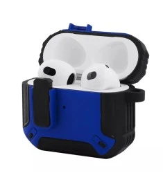 Чохол Camo Protect Case для AirPods 4 (Синій / Чорний)