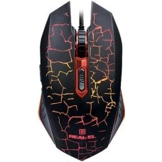 Мышь проводная игровая Real-El RM-505 (Чёрный)