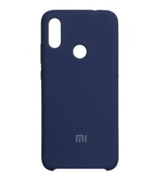 Силикон Original Case Xiaomi Redmi Note 7 (Тёмно-синий)