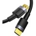 Кабель Baseus Cafule HDMI - HDMI 2m 4K CADKLF-F01 Кабель Baseus Cafule HDMI - HDMI 2m 4K CADKLF-F01
