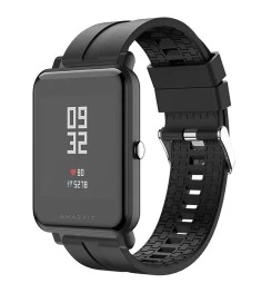 Ремешок Original Design Xiaomi Amazfit Bip 20мм (Buckle) (Чёрный)
