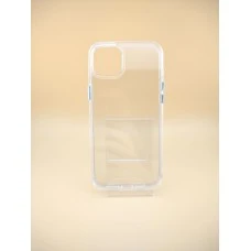 Силикон Space Case Apple iPhone 15 Plus (Прозрачный)